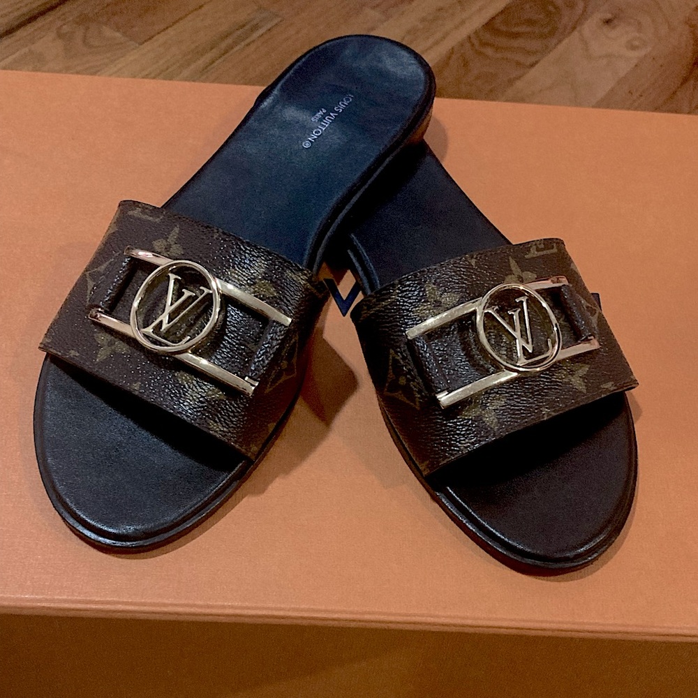 Louis Vuitton Lock It Flat Mule